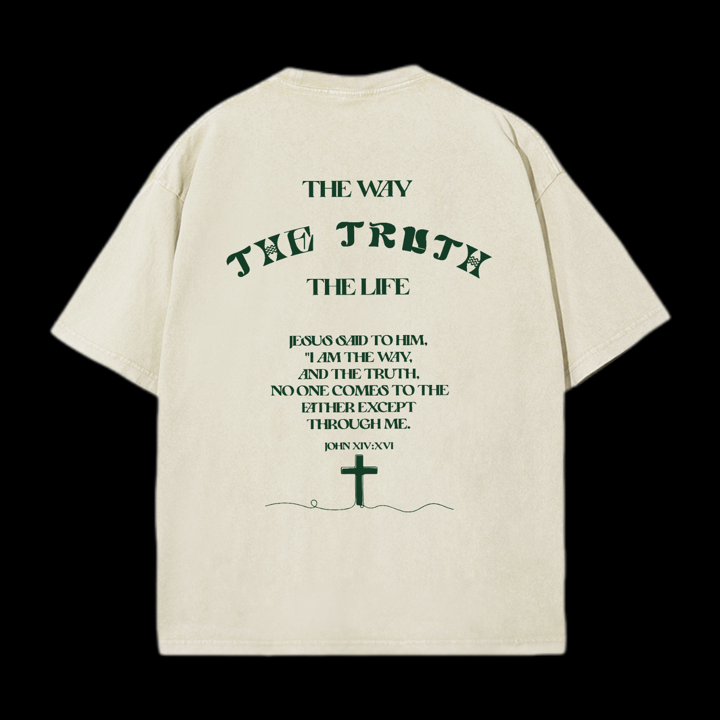 The Way The Truth The Life Washed T-Shirt