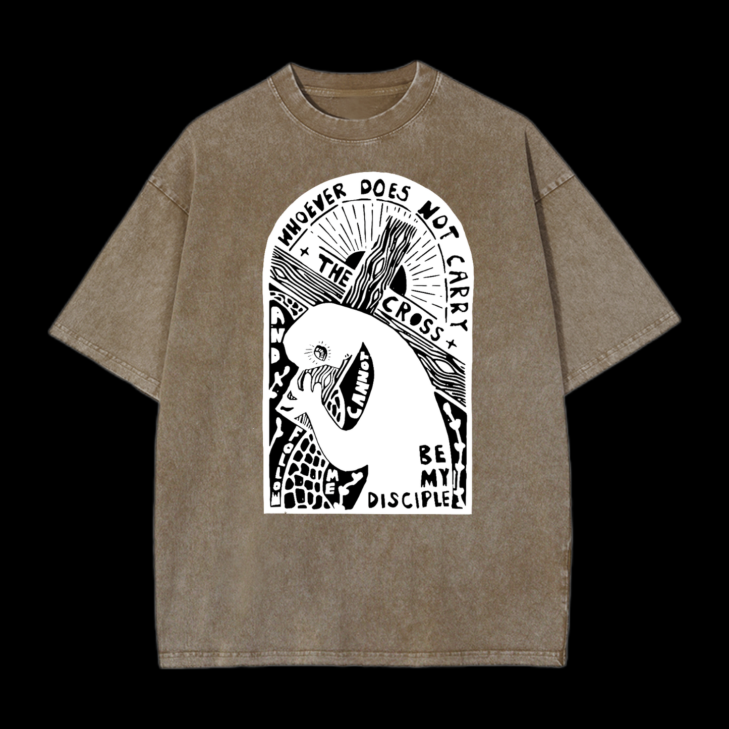 Carry The Cross Washed T-Shirt