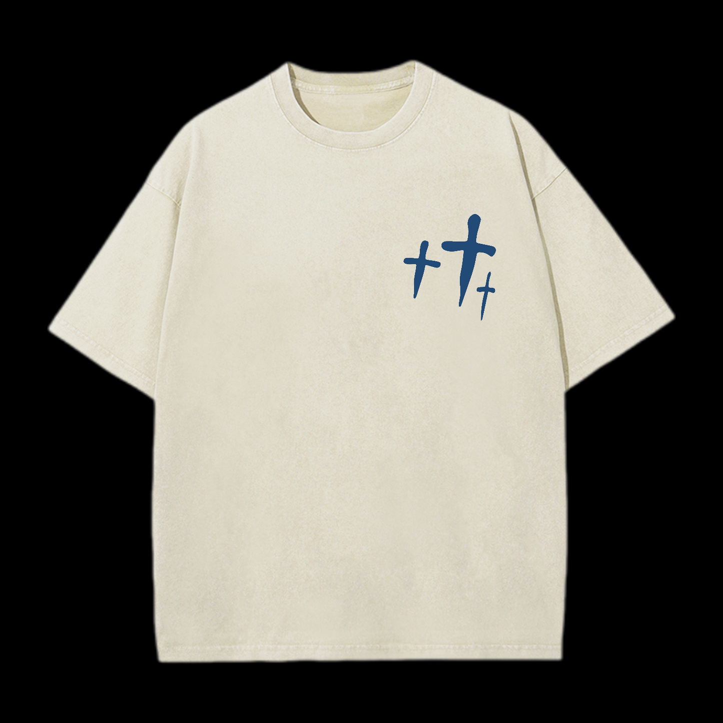 Jesus Saves Washed T-Shirt