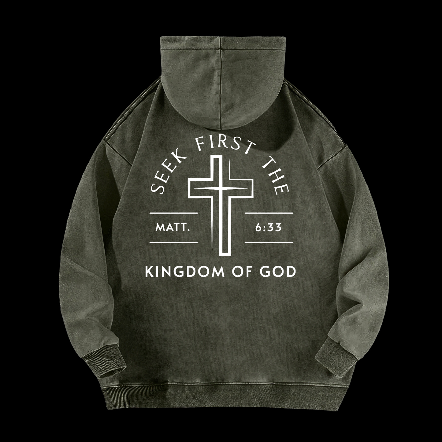 Kingdom Of God Washed Hoodie