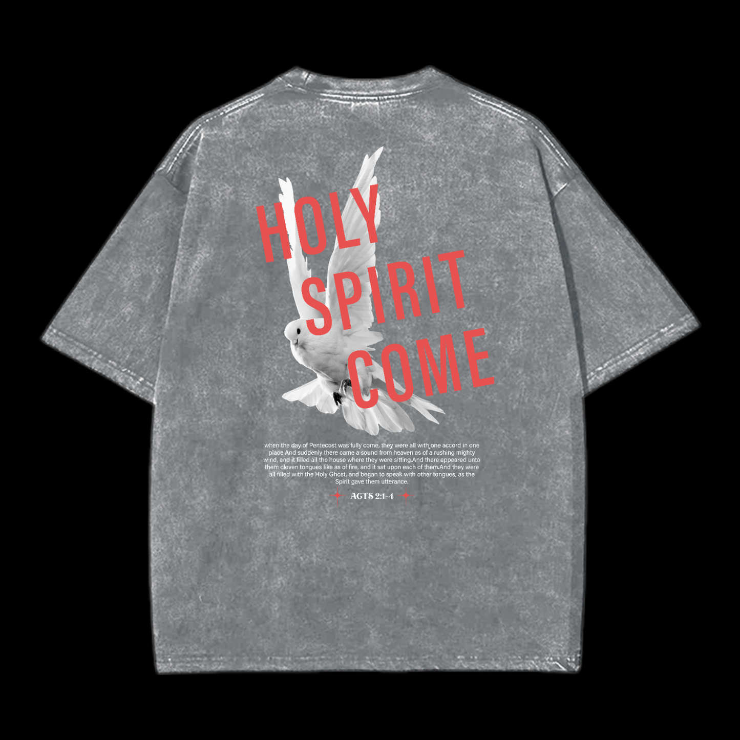 Holy Spirit Come Washed T-Shirt