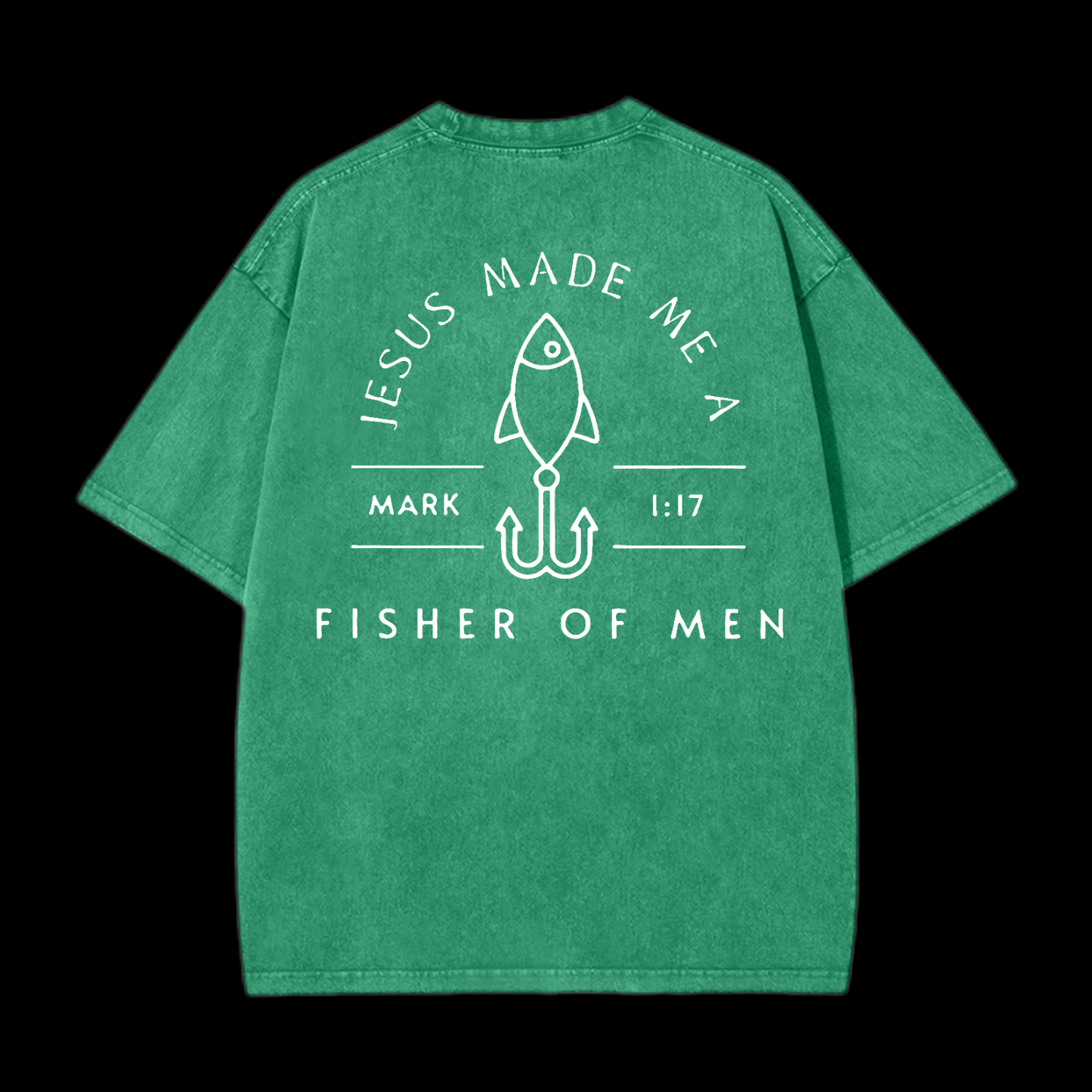 Fisher of Men Washed T-Shirt