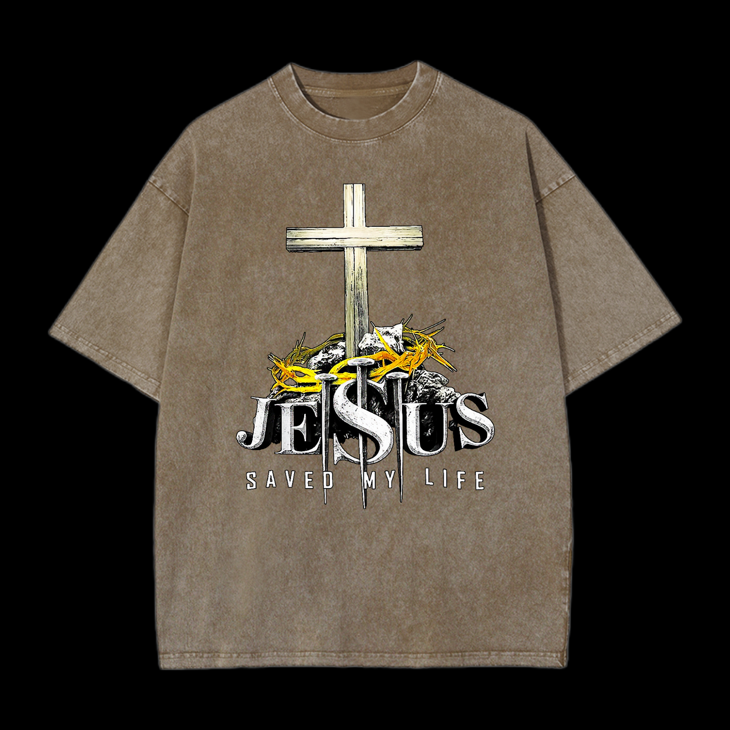 Saved My Life Washed T-Shirt