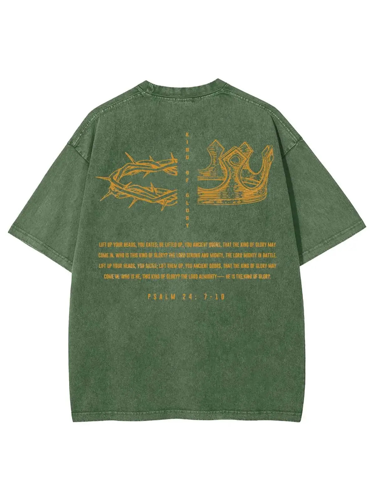King Of Glory Unisex Washed T-Shirt