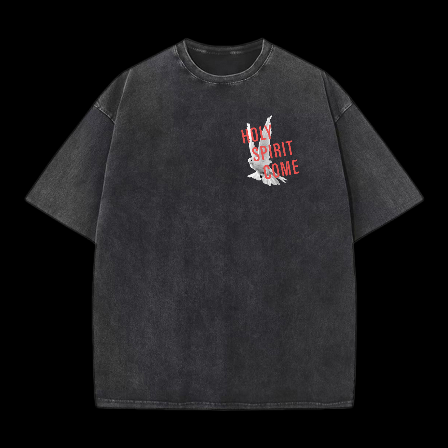Holy Spirit Come Washed T-Shirt