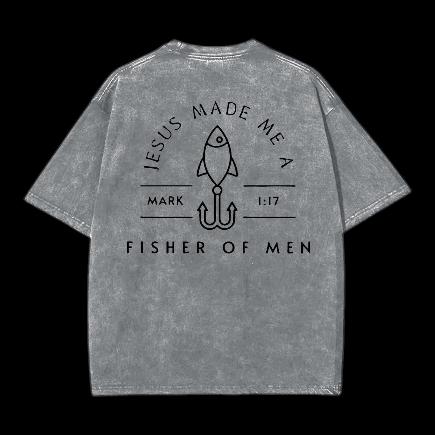 Fisher of Men Washed T-Shirt
