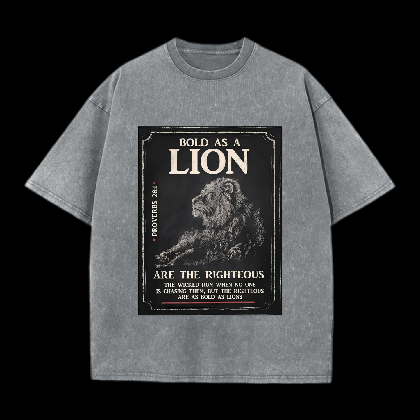 Bold As A Lion Washed T-Shirt