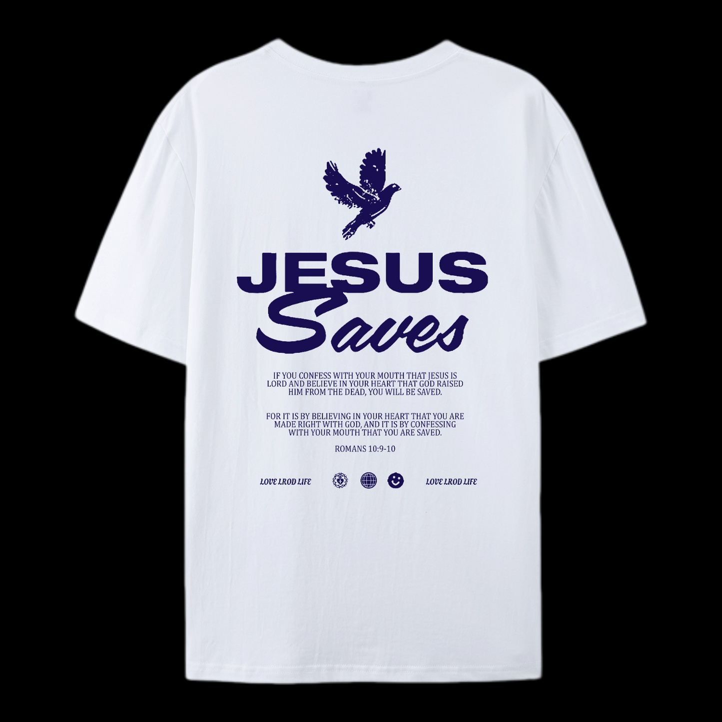 Jesus Saves Cotton T-Shirt