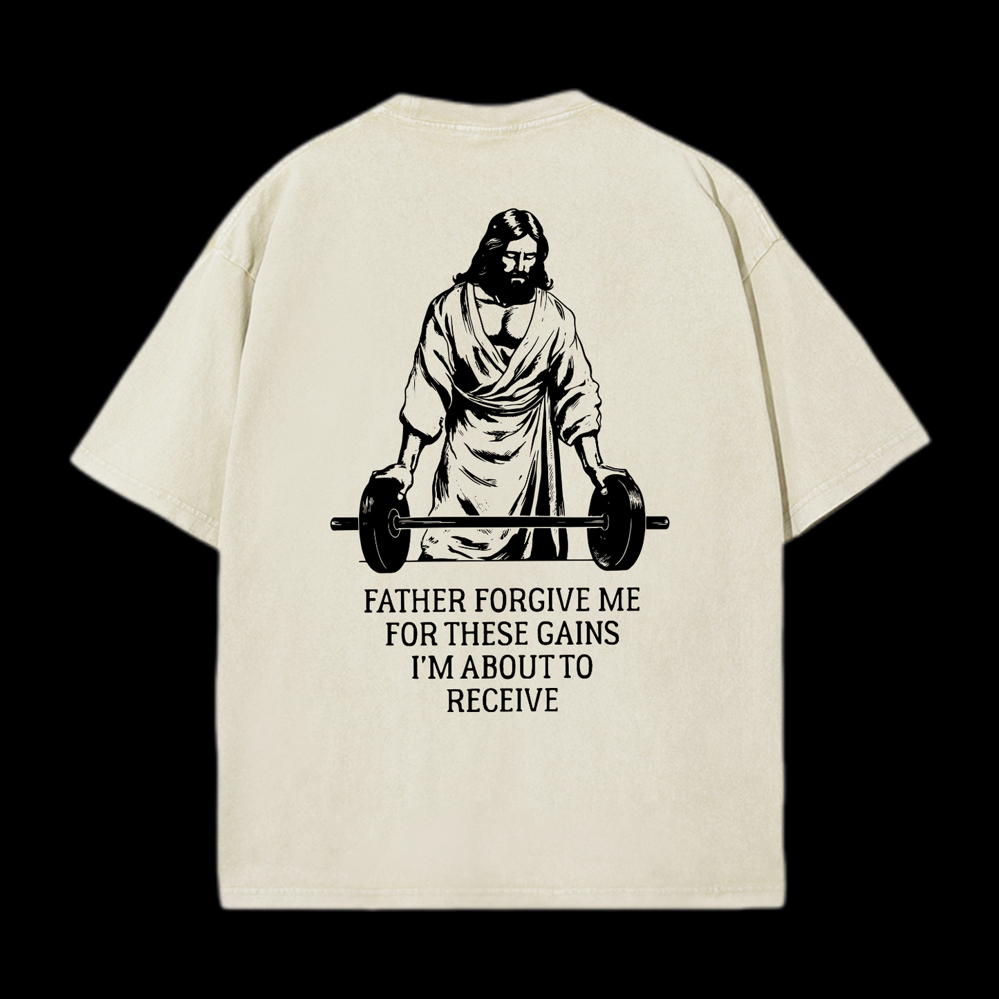 Father Forgiven Me Washed T-Shirt
