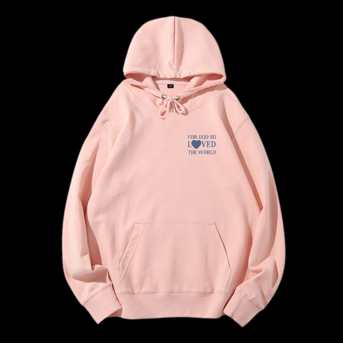 For God So Loved The World Drawstring Hoodie