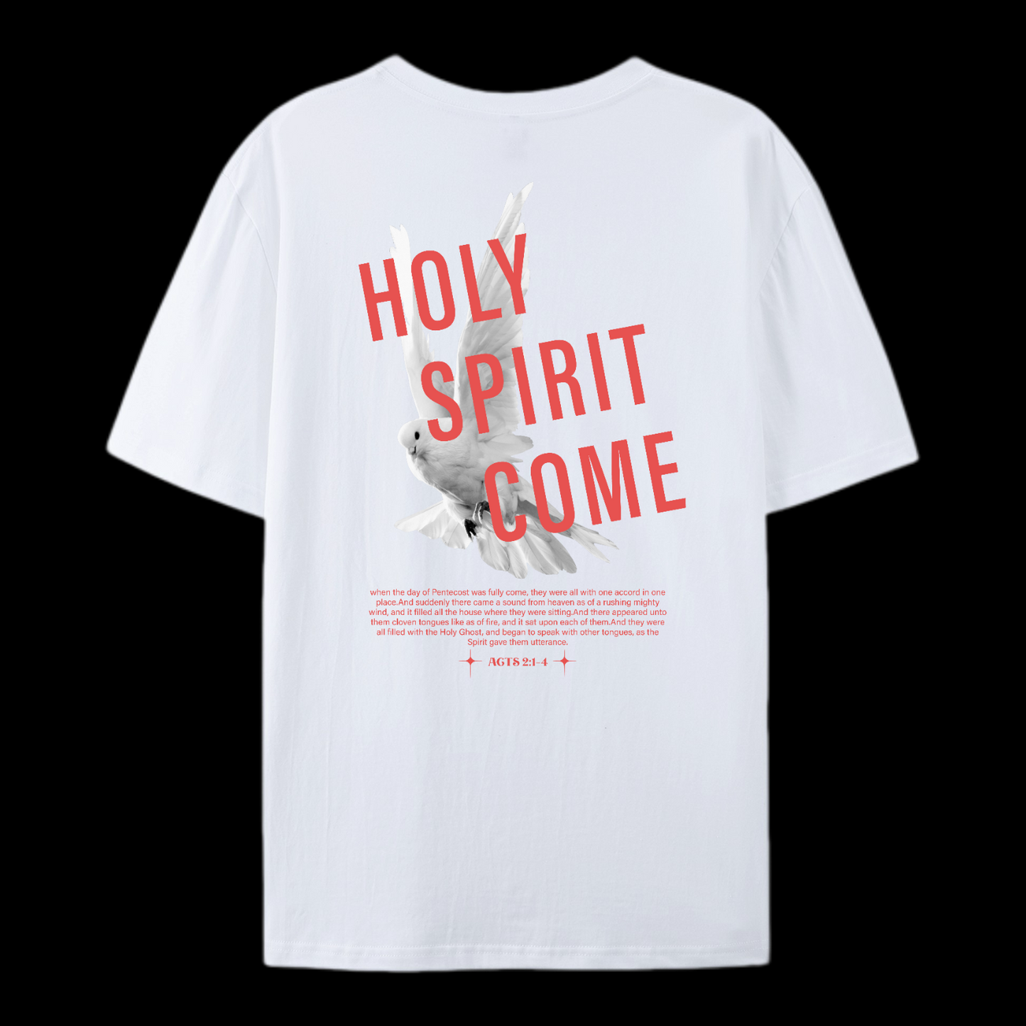 Holy Spirit Come Cotton T-Shirt