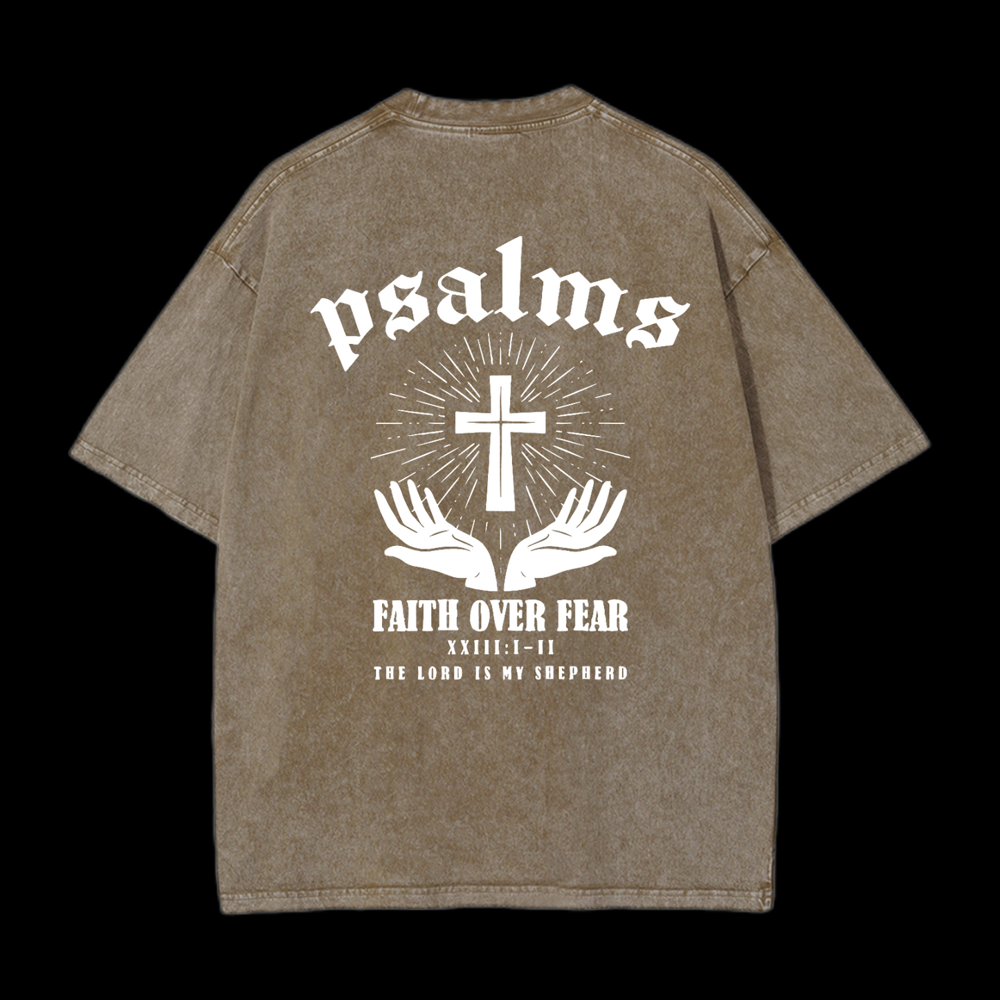 Faith Over Fear Washed T-Shirt