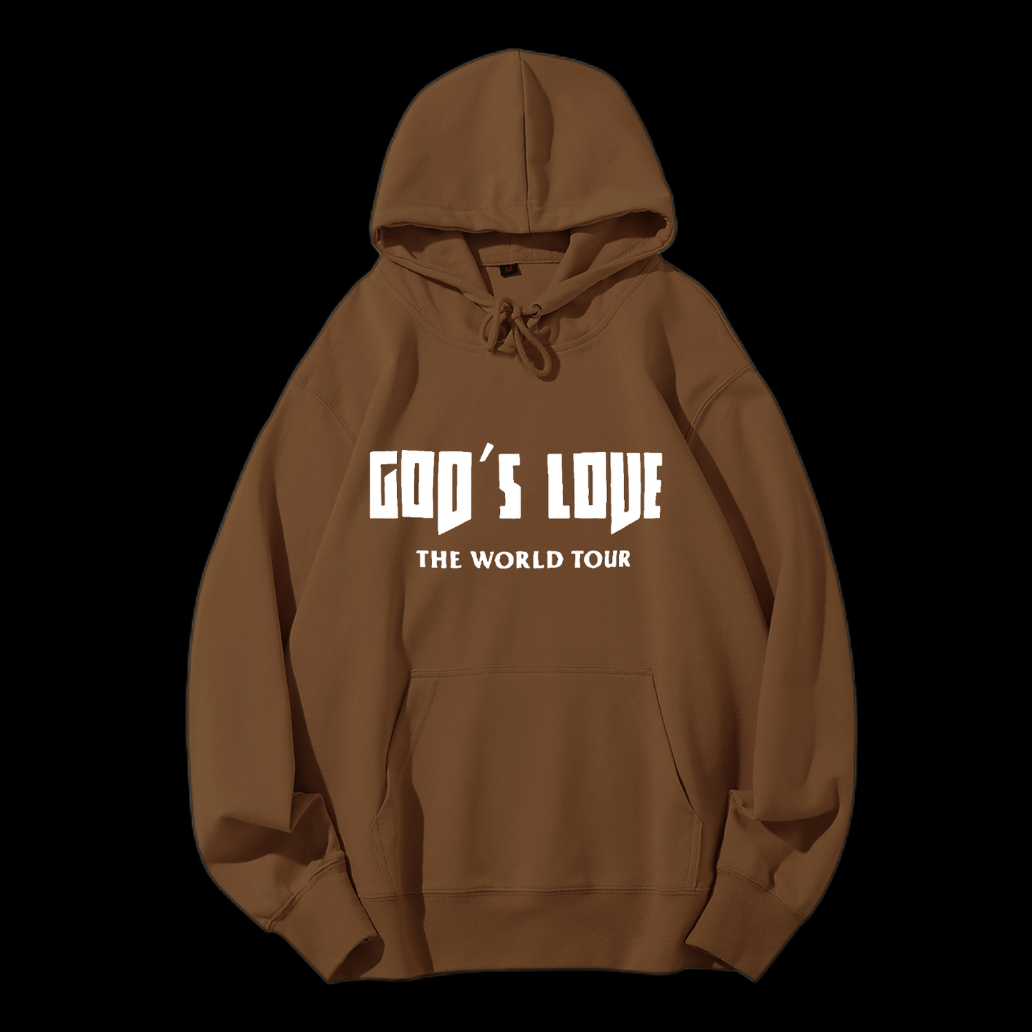 God's Love The World Tour Drawstring Hoodie