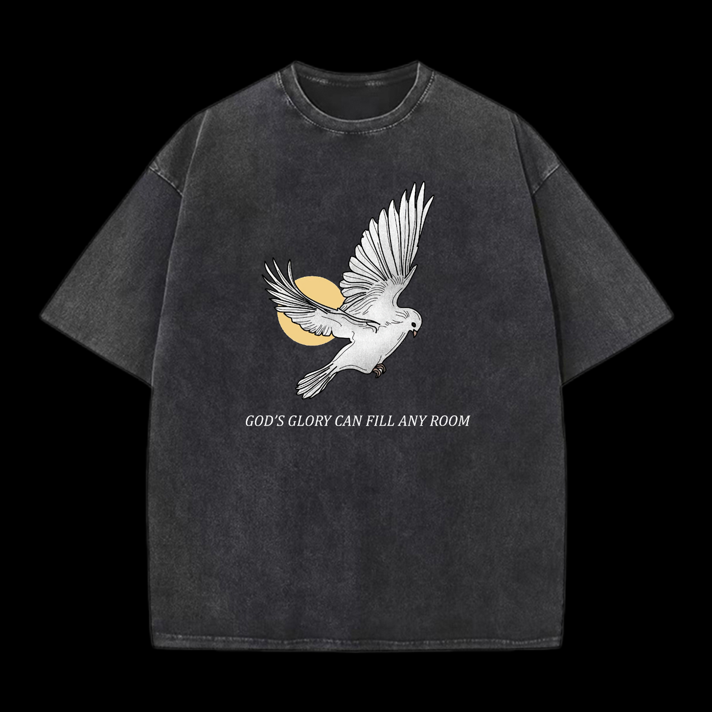 God's Glory Can Fill Any Room Washed T-Shirt