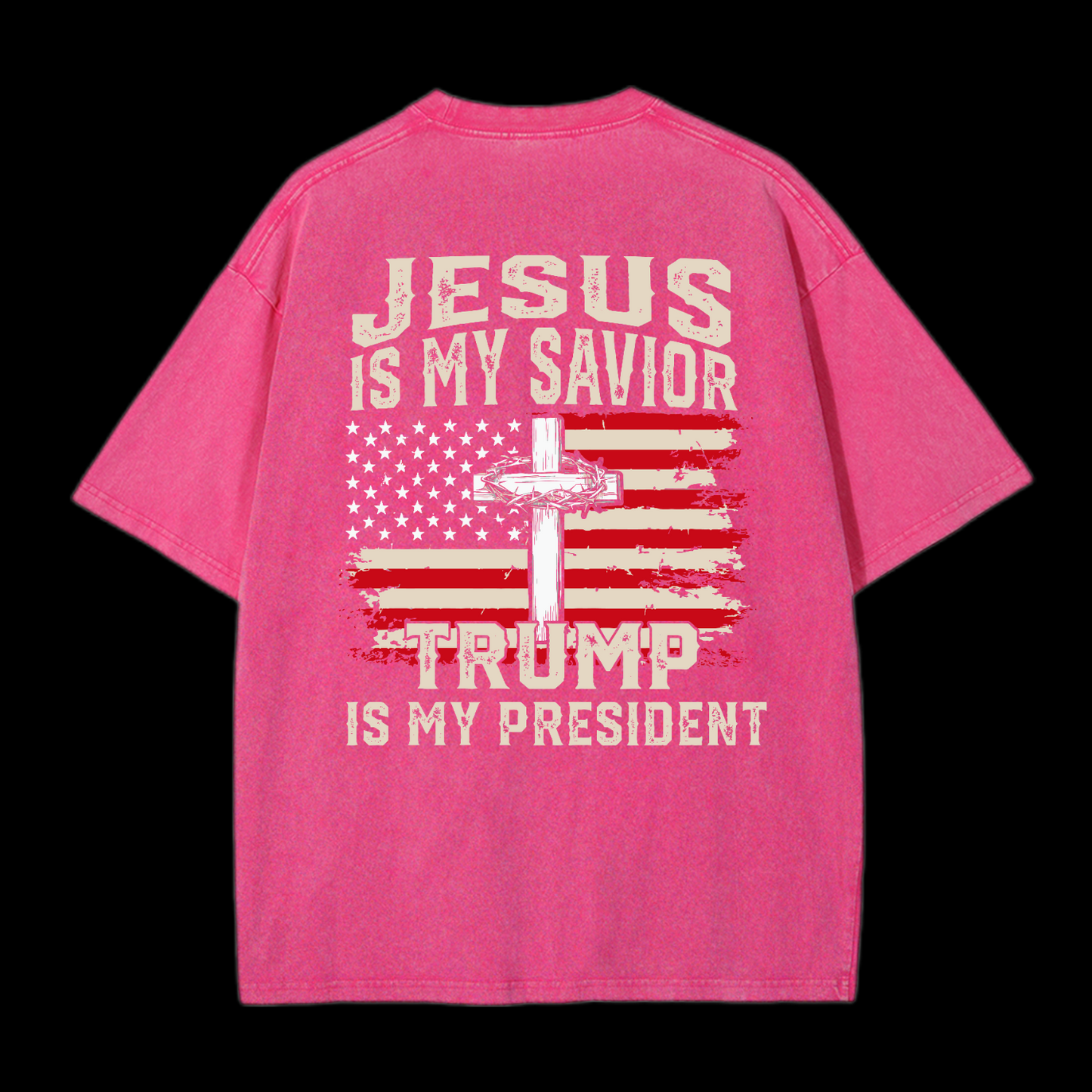 Jesus Is My Savior Washed T-Shirt