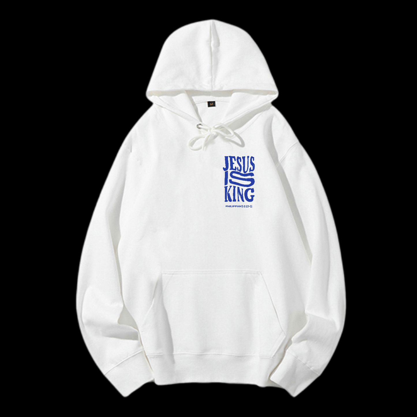 Jesus Is King Drawstring Hoodie