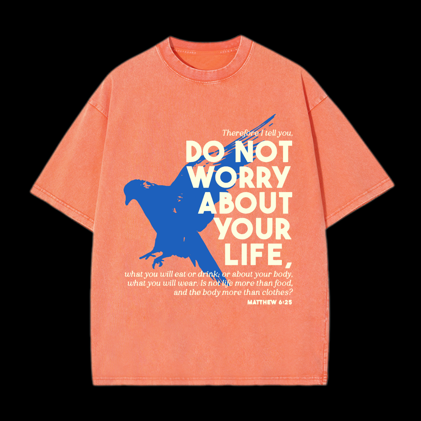 Do Not Worry About Your Life Washed T-Shirt