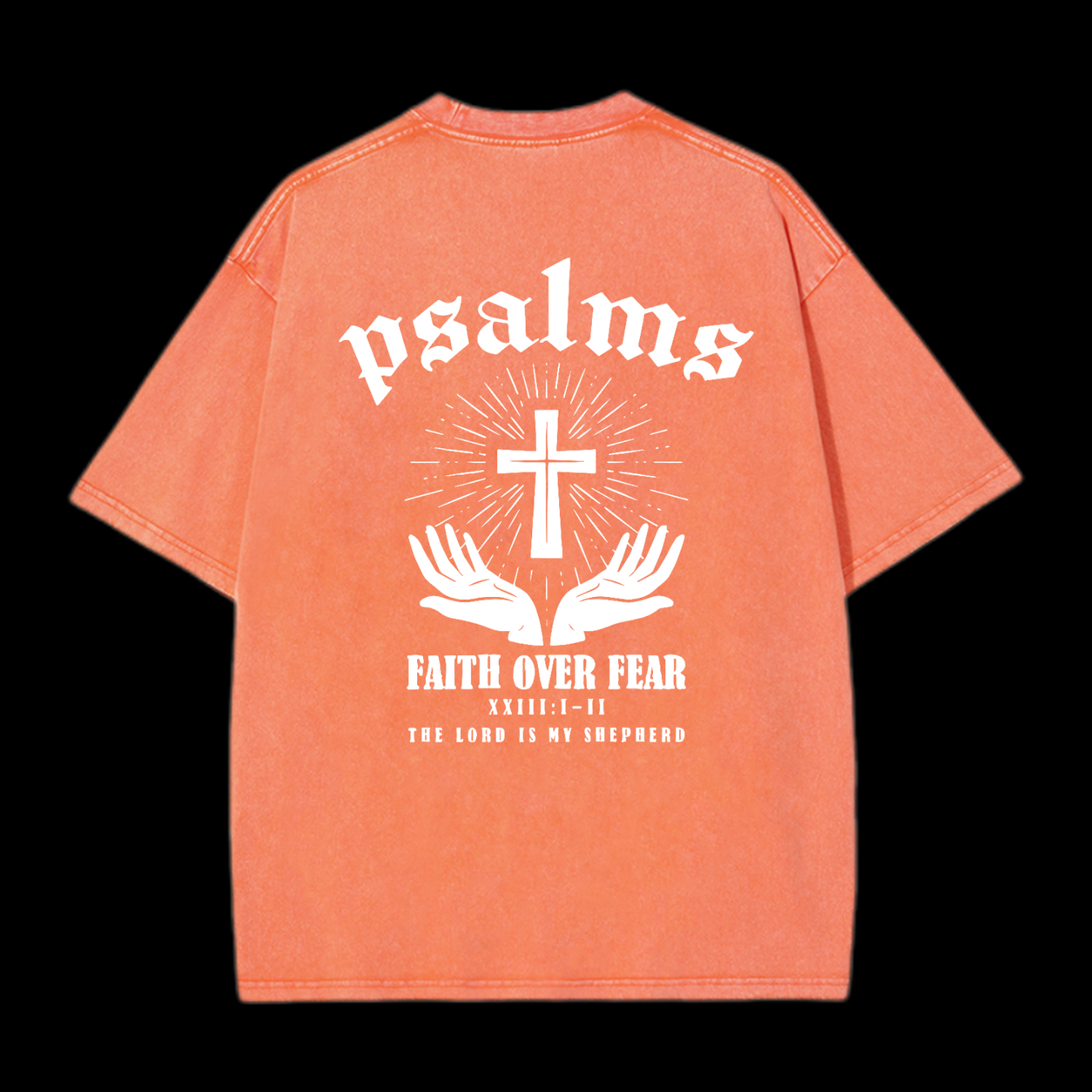 Faith Over Fear Washed T-Shirt