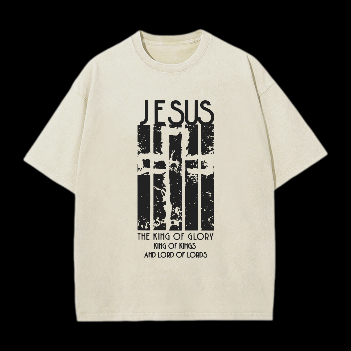 Jesus The King Of Glory Washed T-Shirt