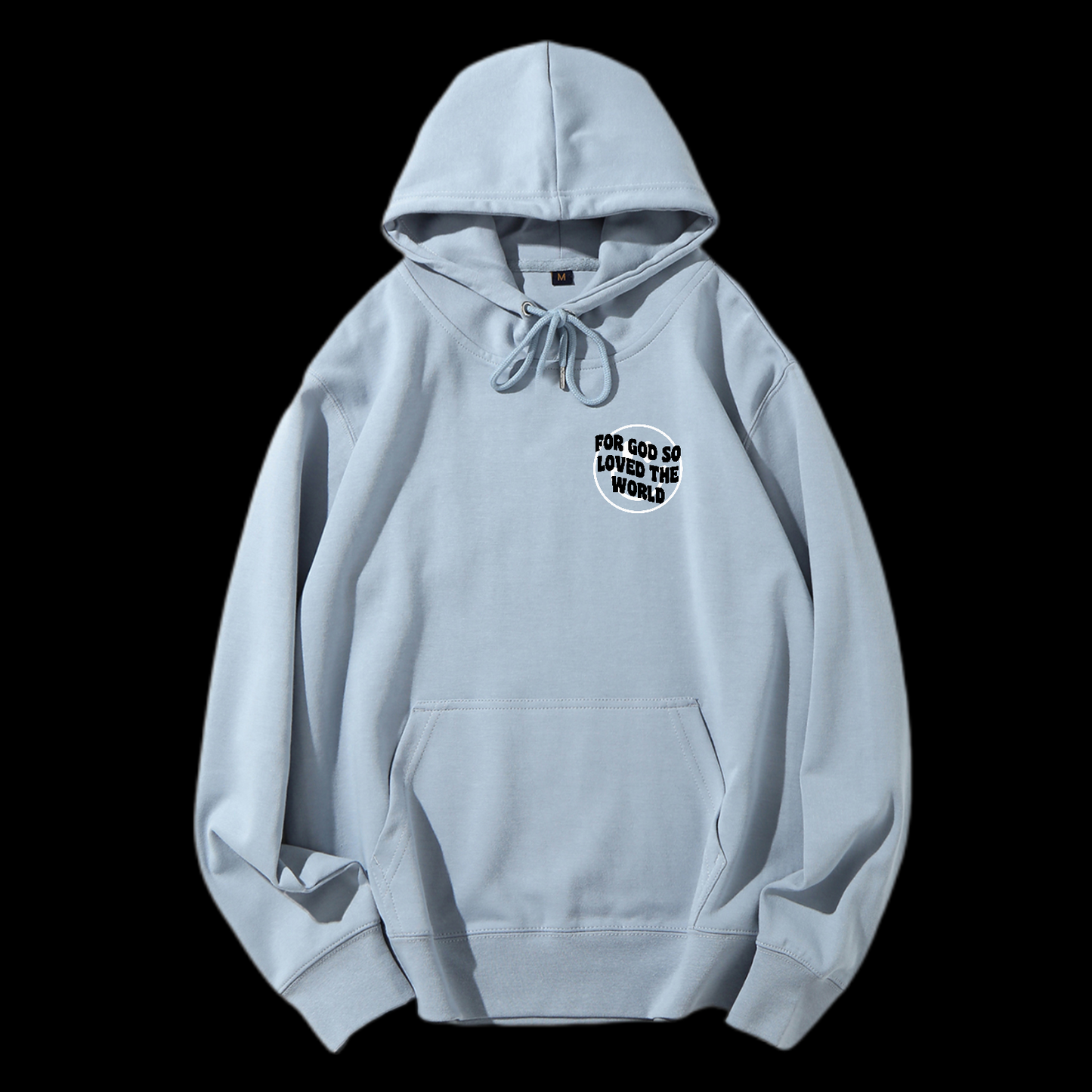For God So Loved The World Drawstring Hoodie