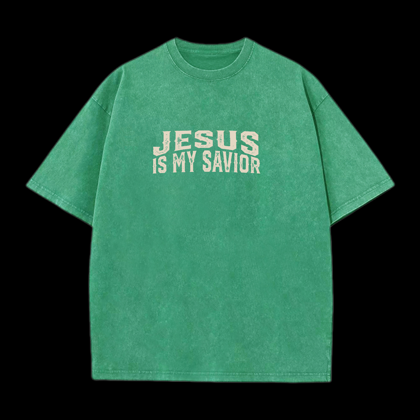 Jesus Is My Savior Washed T-Shirt