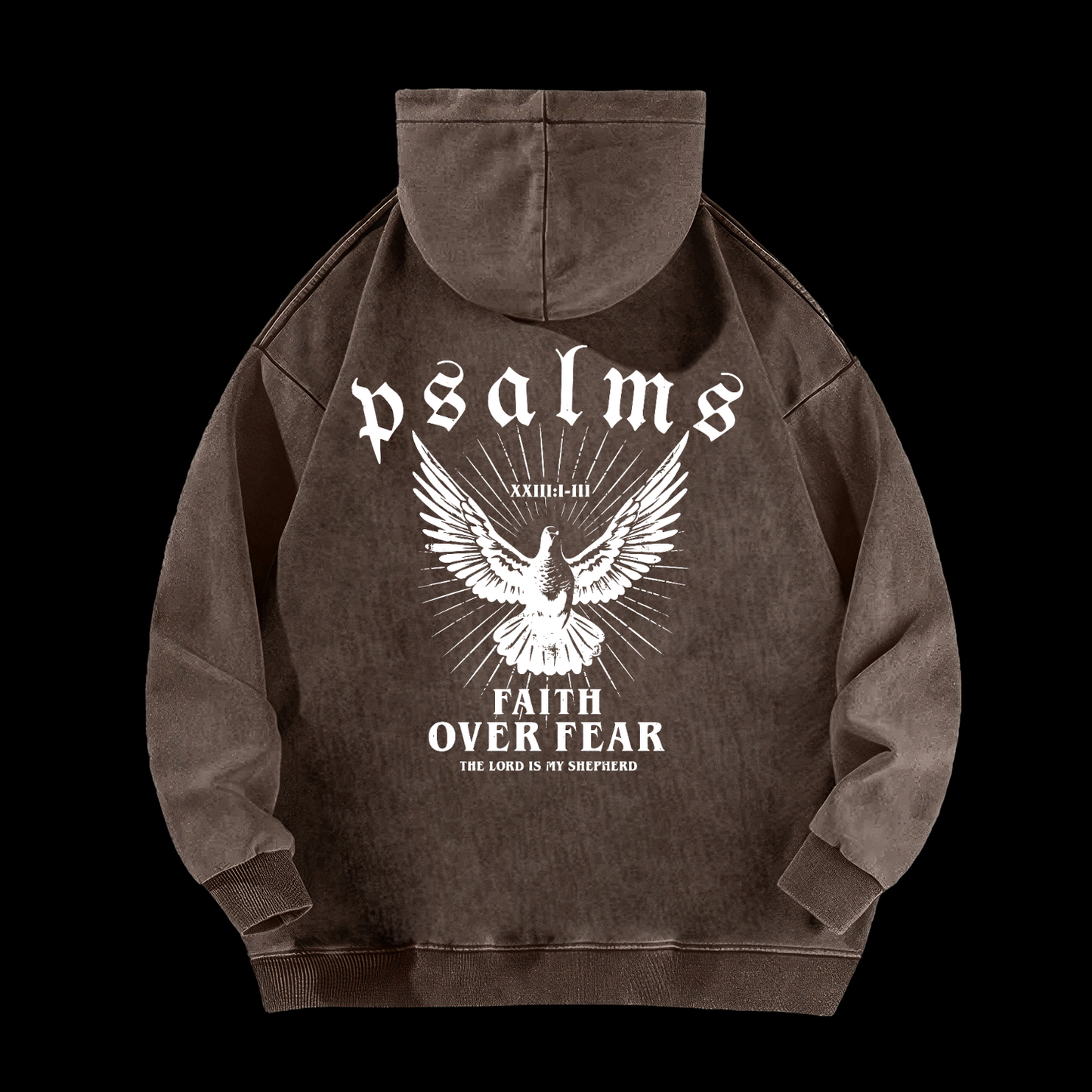 Faith Over Fear Washed Hoodie
