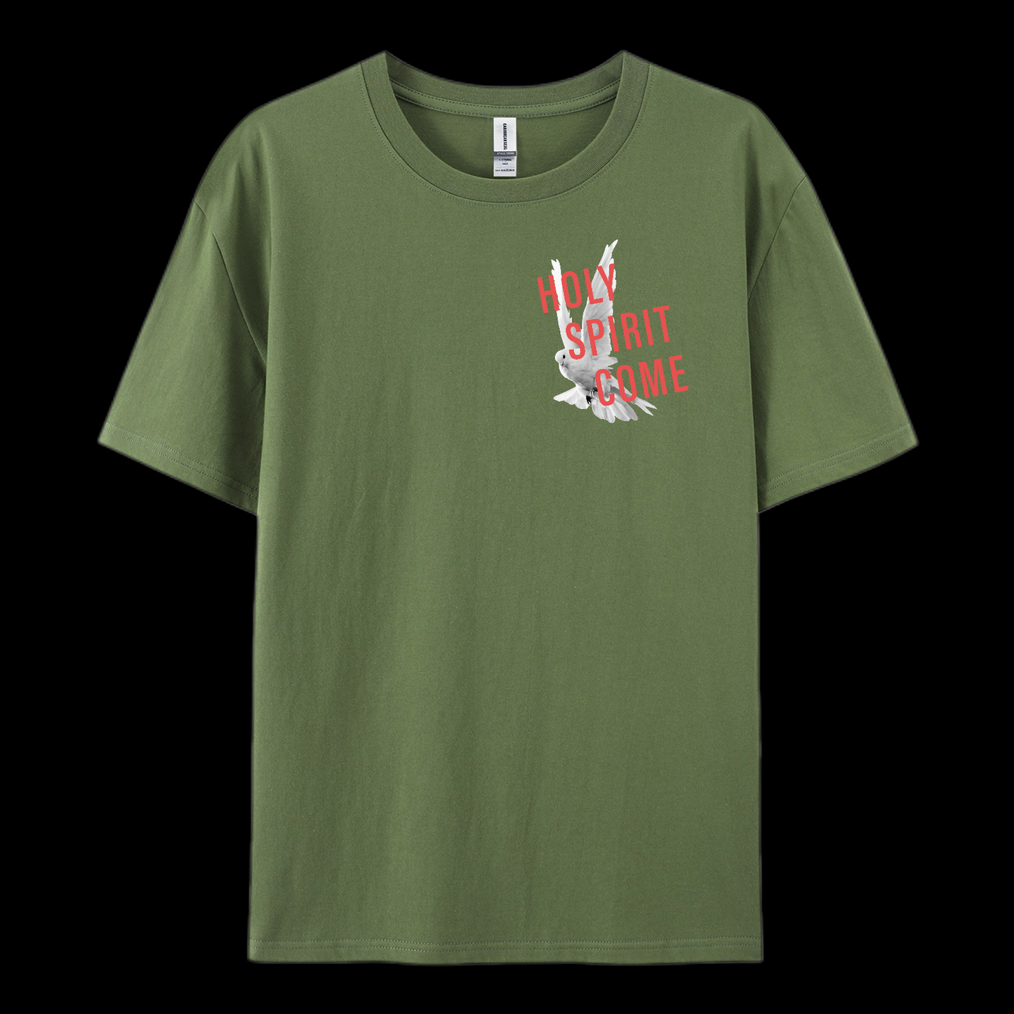 Holy Spirit Come Cotton T-Shirt