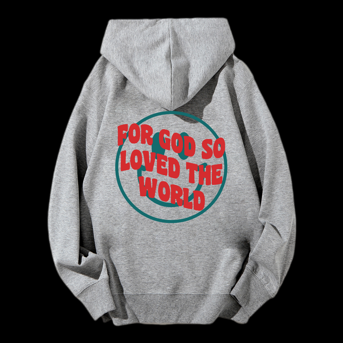For God So Loved The World Drawstring Hoodie