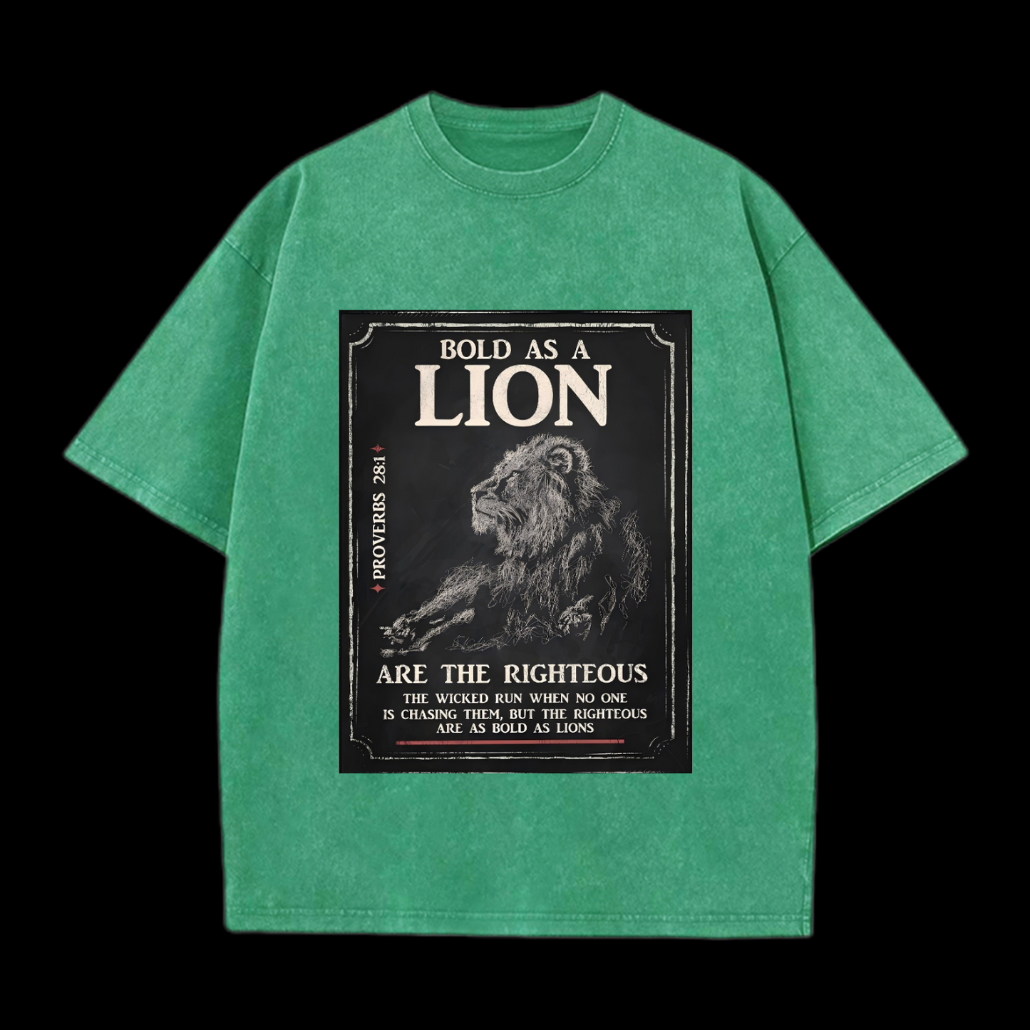 Bold As A Lion Washed T-Shirt