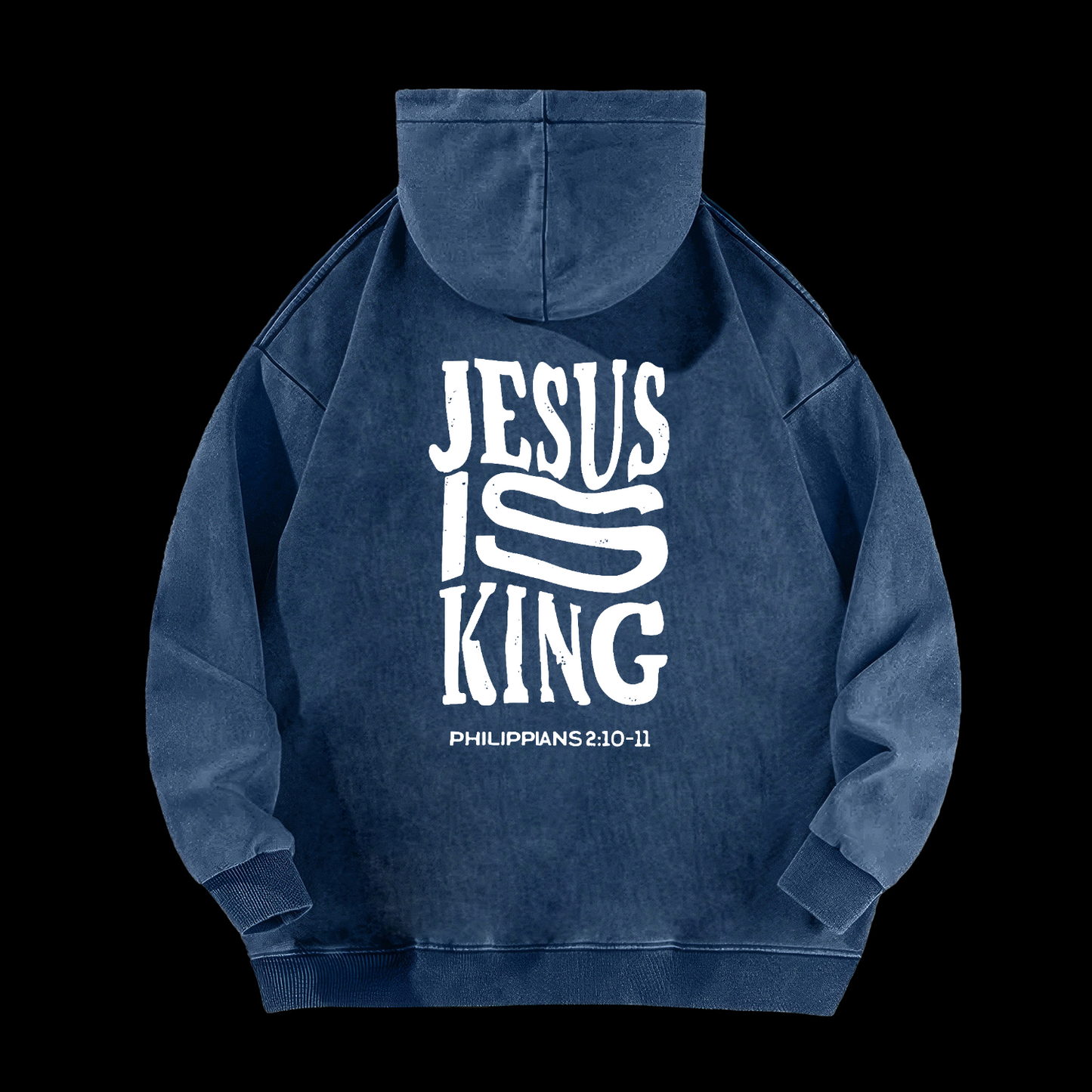 Jesus Is King Washed Hoodie