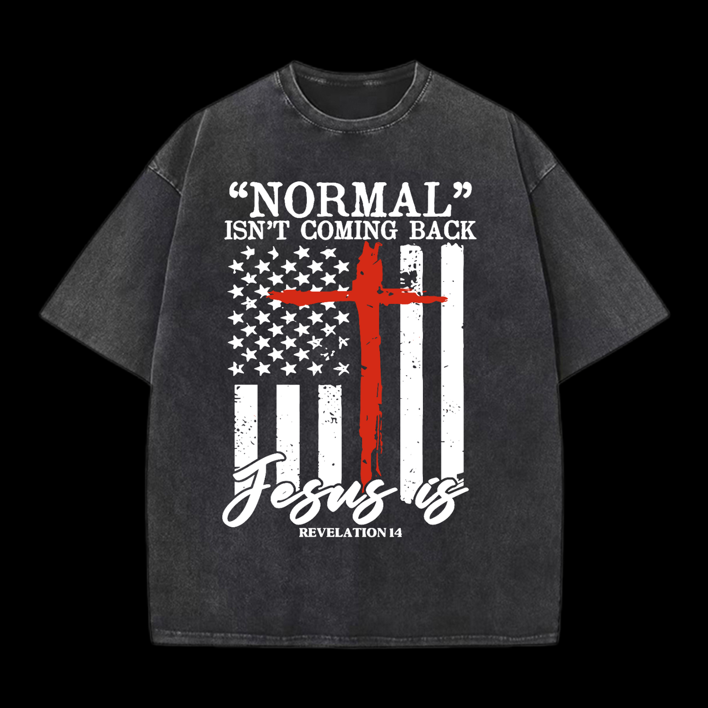 Normal Isn't Coming Back Washed T-Shirt