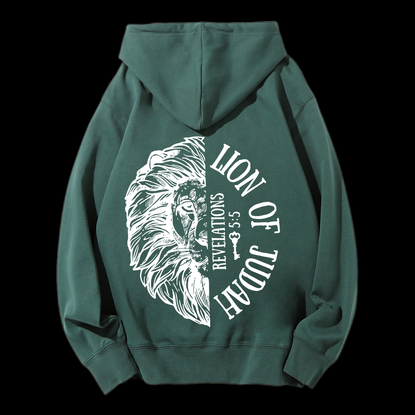 Lion Of Judah Drawstring Hoodie