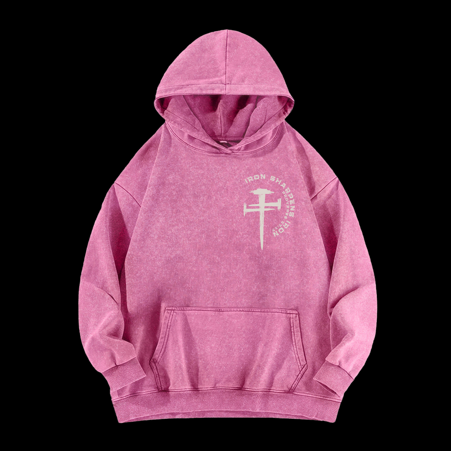 Iron Sharpens Iron Washed Hoodie