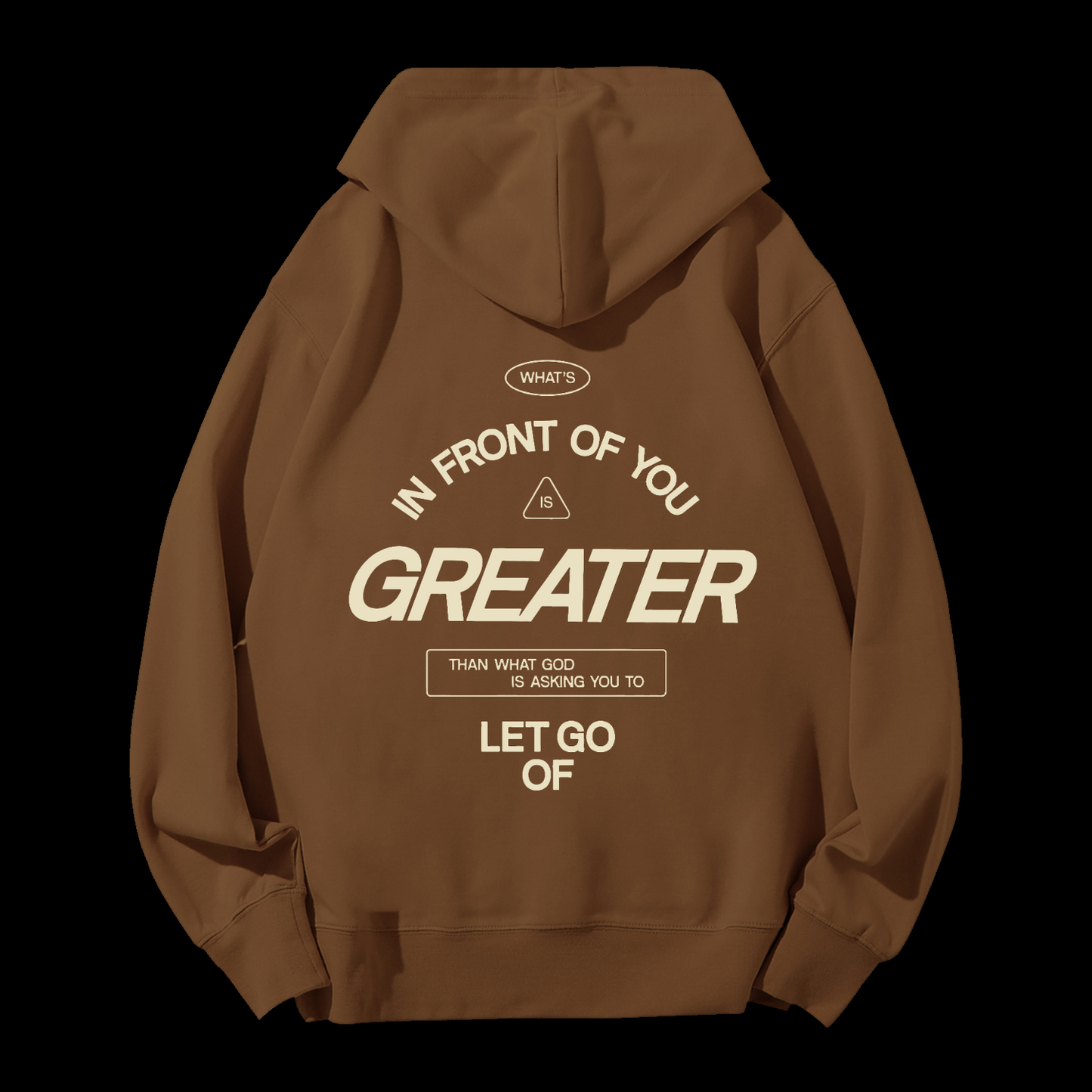 In Front Of You Is Greater Drawstring Hoodie