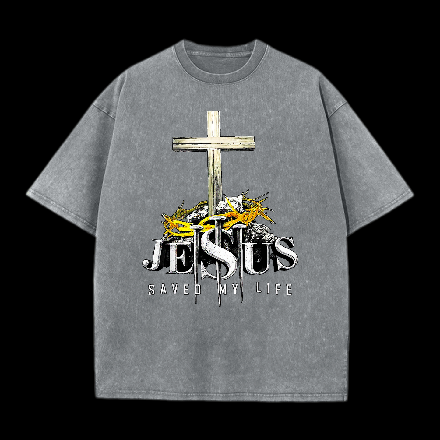 Saved My Life Washed T-Shirt
