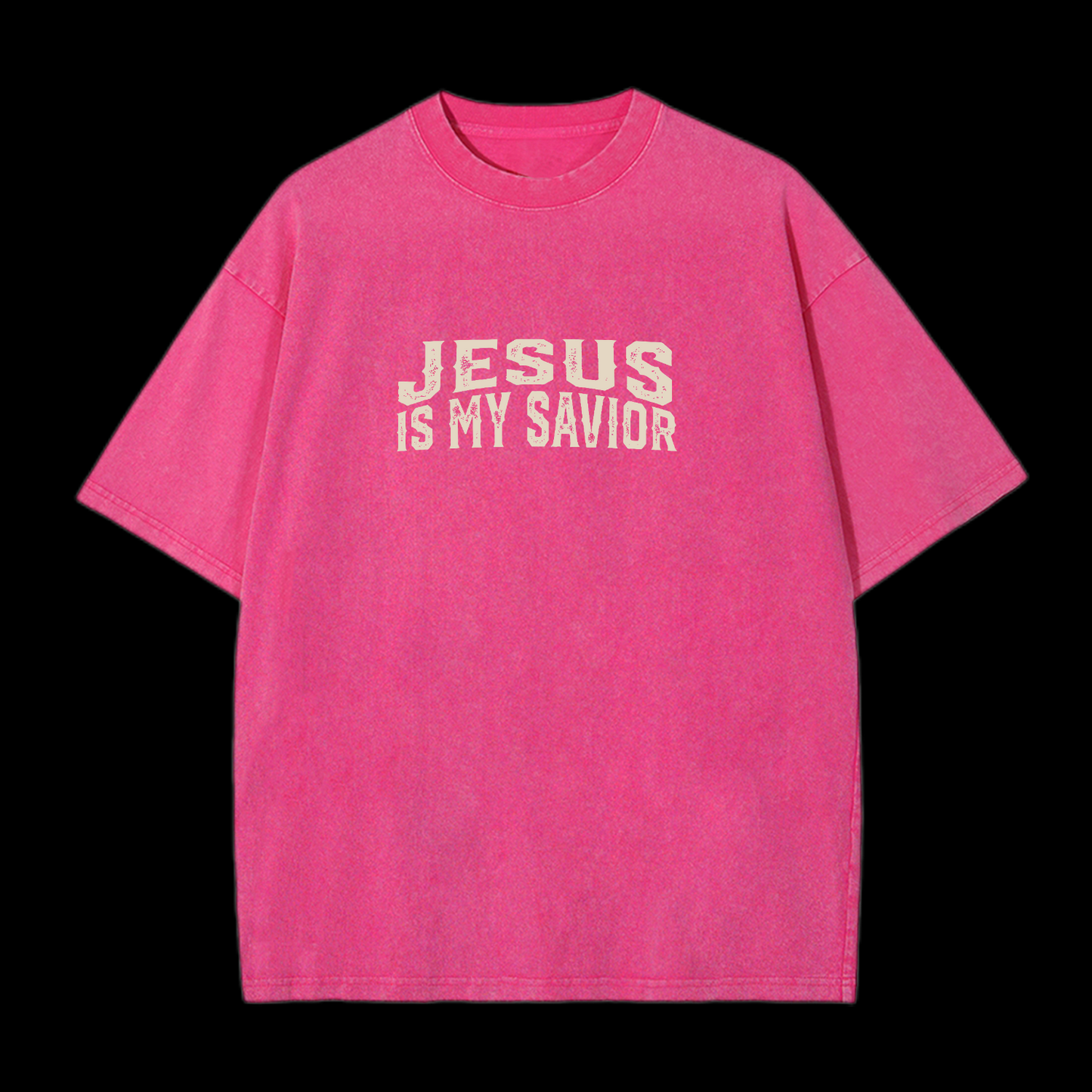 Jesus Is My Savior Washed T-Shirt