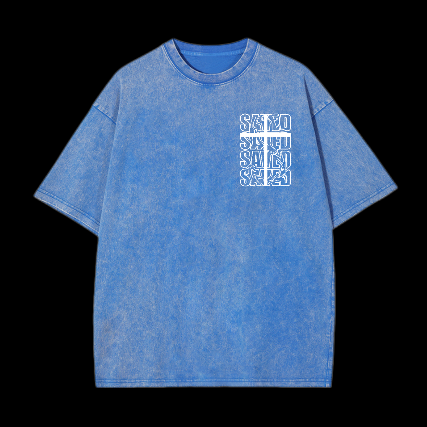 Saved By Jesus Christ Washed T-Shirt