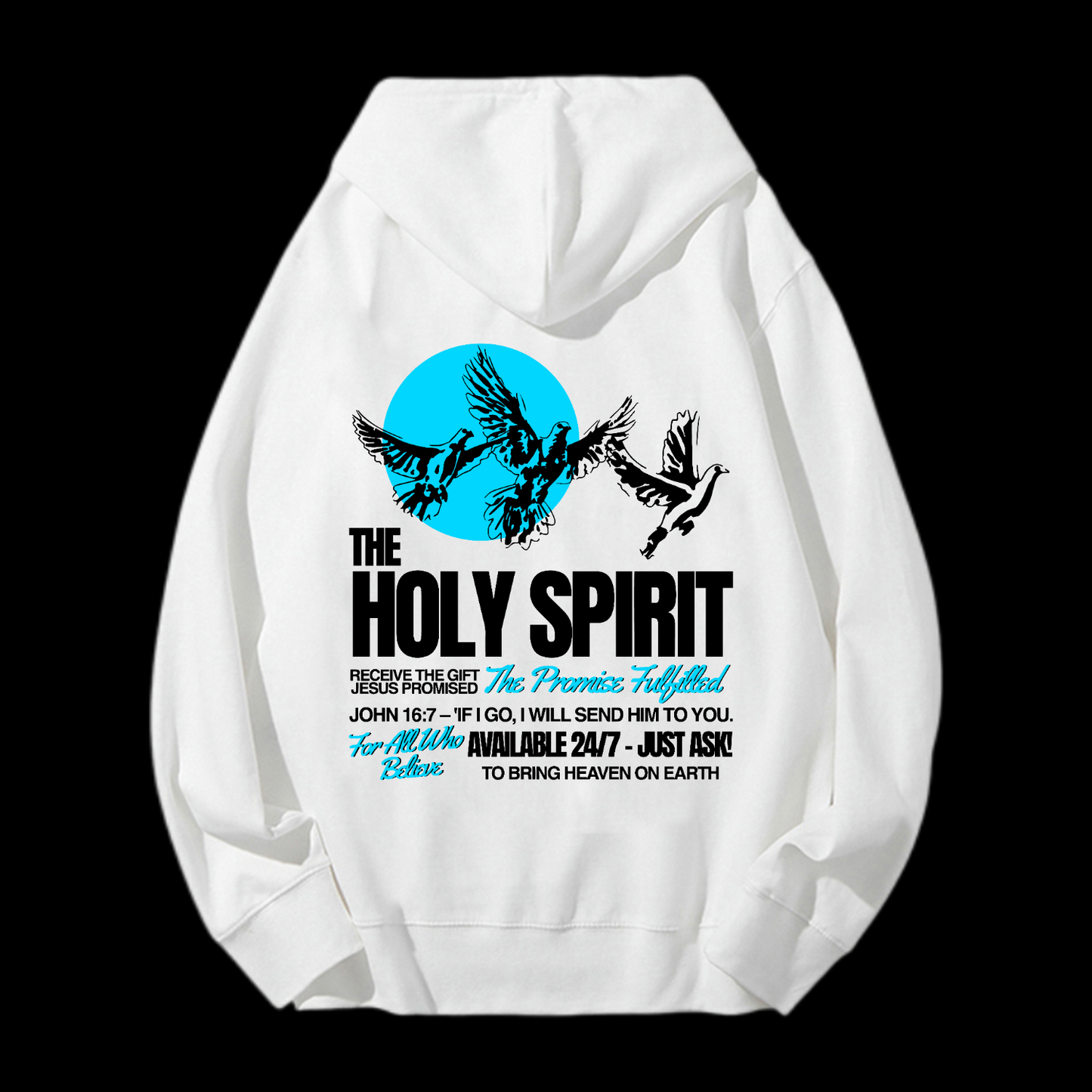 The Holy Spirit Drawstring Hoodie