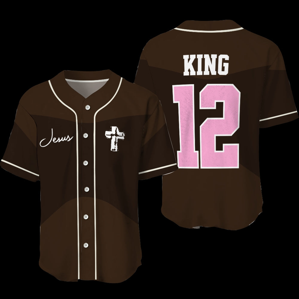 Jesus Is King Mesh Baseball Jerseys