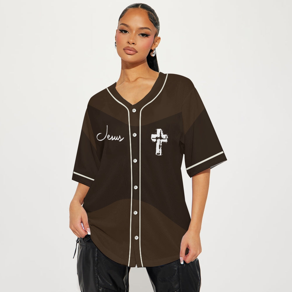 Jesus Is King Mesh Baseball Jerseys