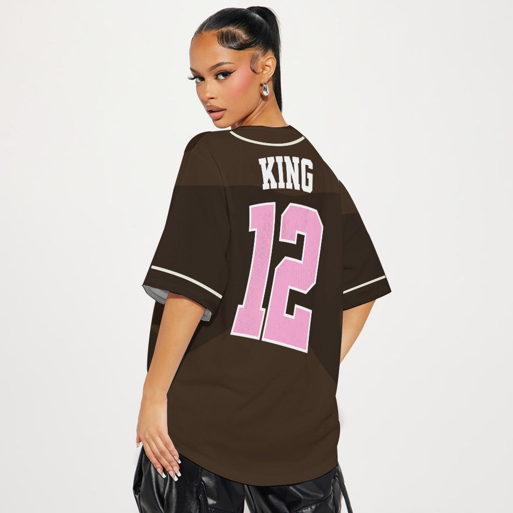 Jesus Is King Mesh Baseball Jerseys