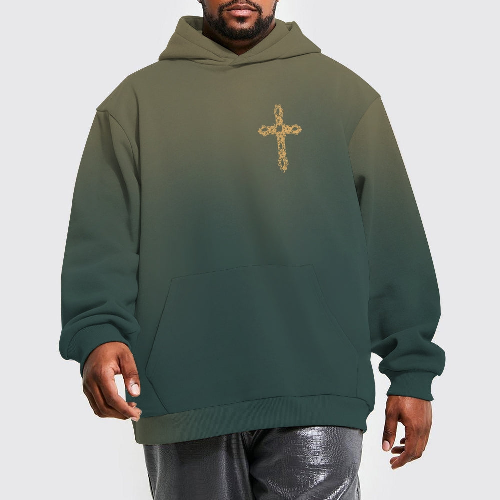 Cristo Salva Printed Drawstring Hoodie