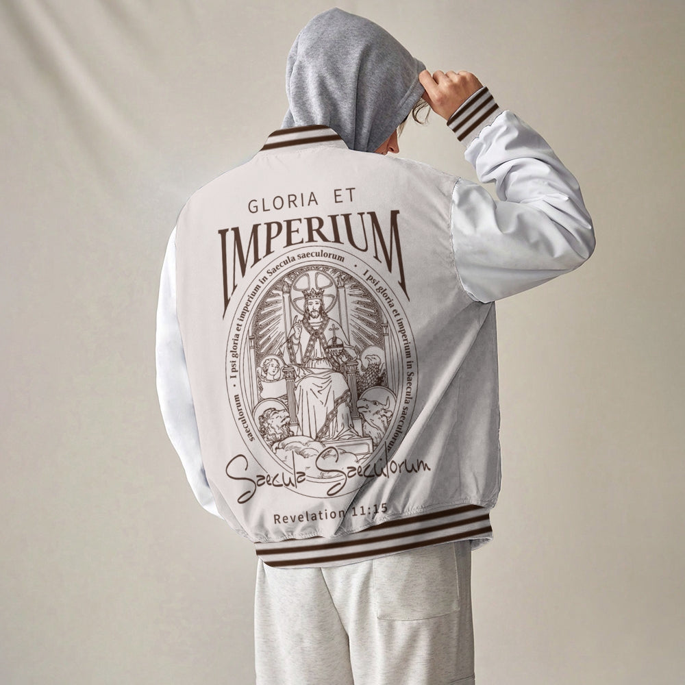 Glory And Empire Baseball Jacket