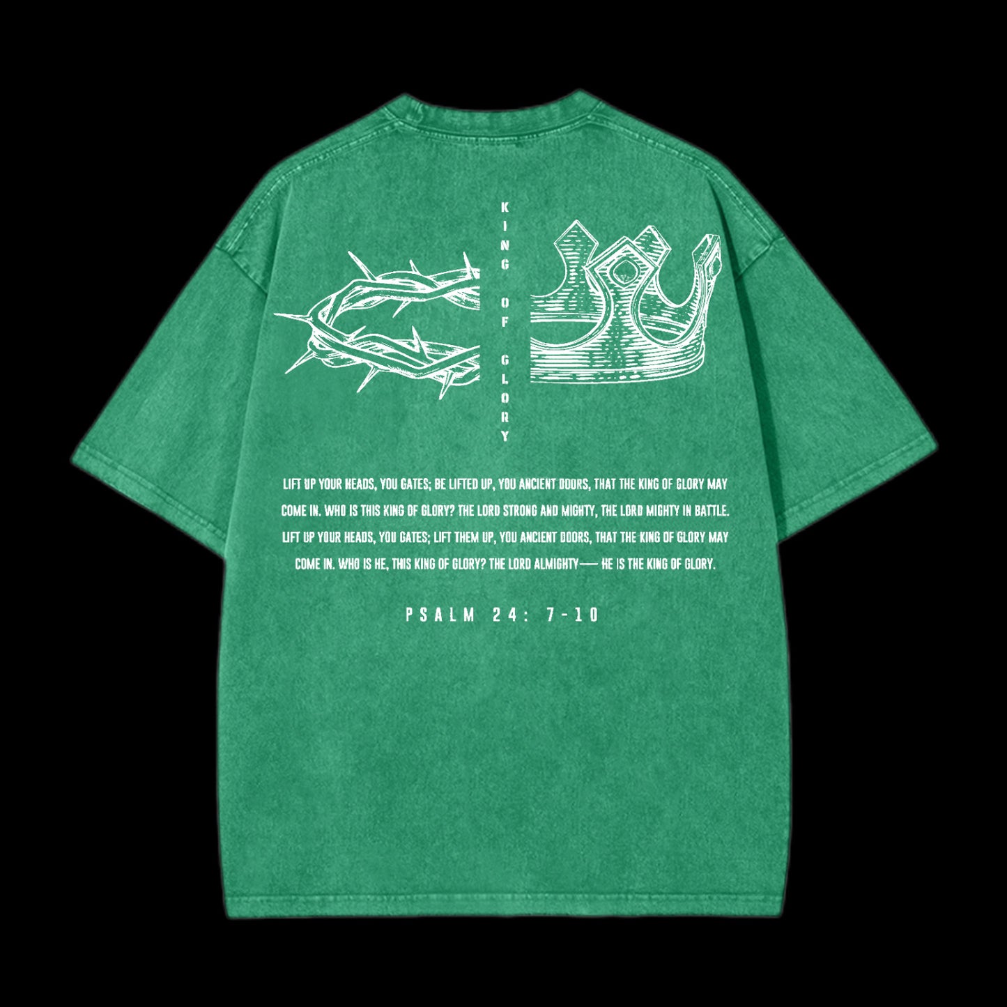 King Of Glory Washed T-Shirt