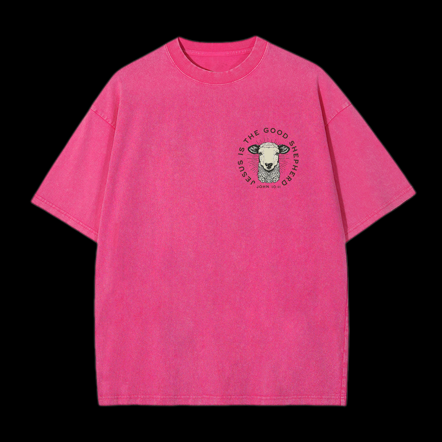 He Left The 99 To Rescue Me Washed T-Shirt
