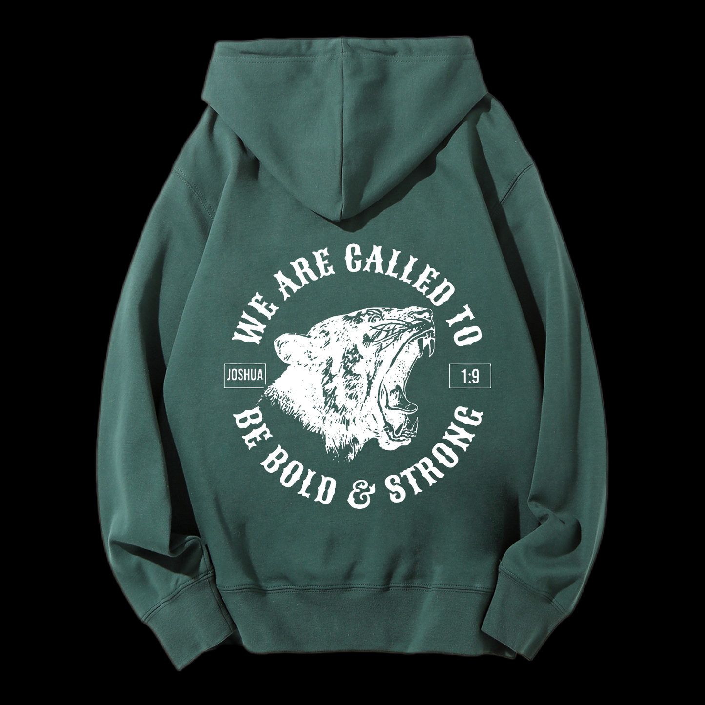 Joshua 1:9 Drawstring Hoodie