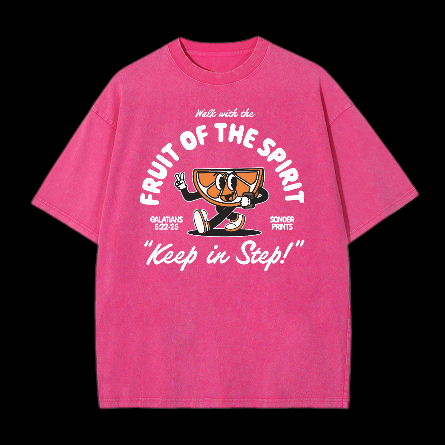 Keep In Step Washed T-Shirt