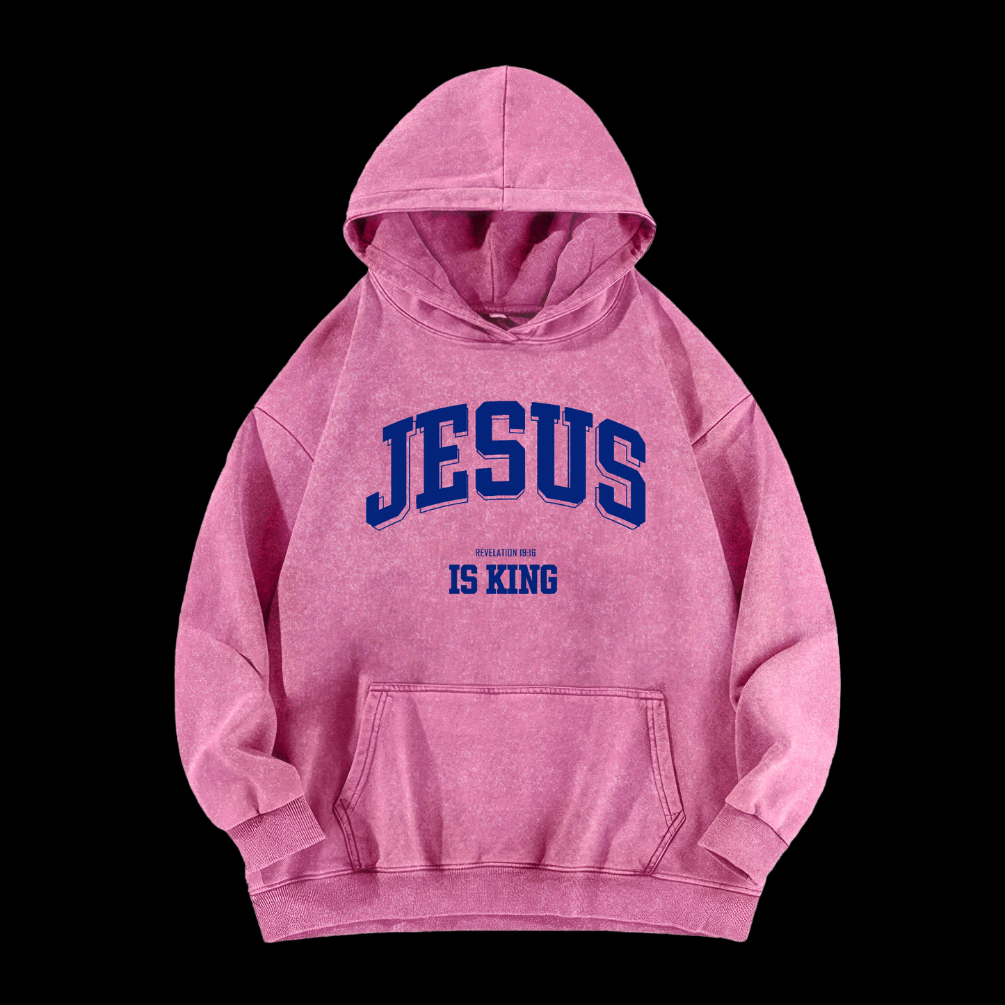 Jesus Is King Washed Hoodie