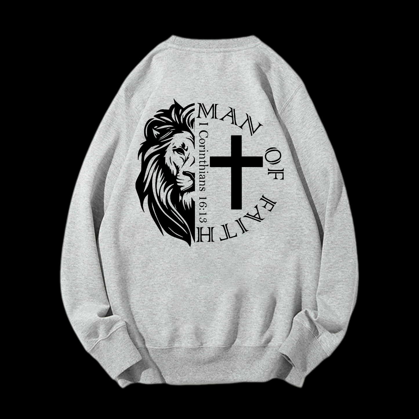 Man Of Faith Crewneck Sweatshirt