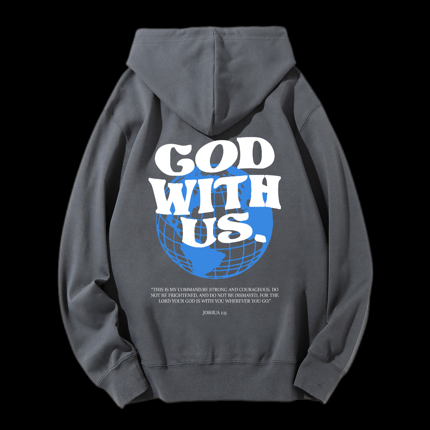 God With Us Drawstring Hoodie